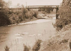 An Image of a Bridge over the Hunter River