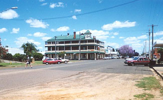 An Image of a street in Wee Waa